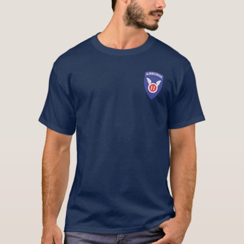 11th Airborne Division SSI T_shirts