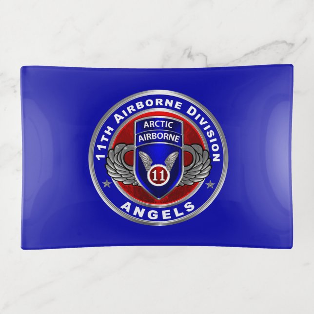 11th Airborne Division   Trinket Tray (Front)