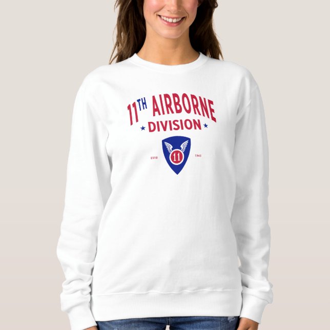 11th Airborne Division - United States Military Sweatshirt (Front)