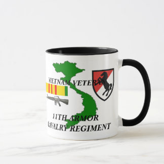 11th Armor Cavalry Regiment Vietnam Vet Coffee Mug