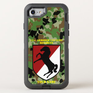 11th ARMORED CALVARY REGIMENT OtterBox  6/6s Defender iPhone SE/8/7 Case