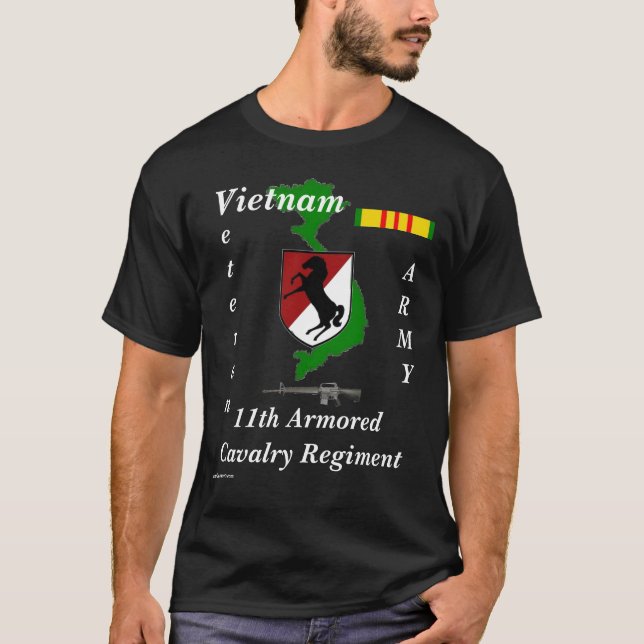 11th Armored Cav Reg T-Shirt (Front)
