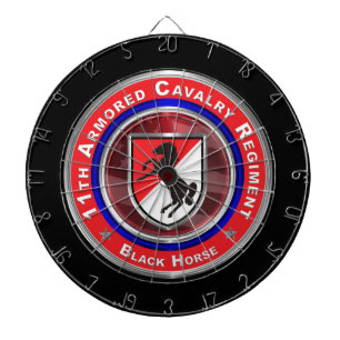 11th Armored Cavalry ACR Dart Board
