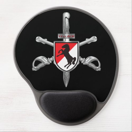 11th Armored Cavalry Regiment 11th ACR Gel Mouse Pad