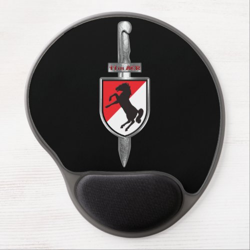 11th Armored Cavalry Regiment 11th ACR  Gel Mouse Pad