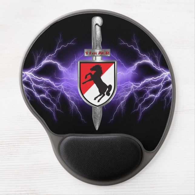 11th Armored Cavalry Regiment “11th ACR"   Gel Mouse Pad (Front)