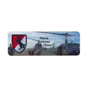 11th armored cavalry regiment ACR Vietnam war Label