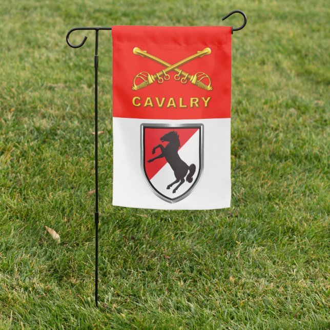 11th Armored Cavalry Regiment “Black Horse”    Garden Flag (In SItu)