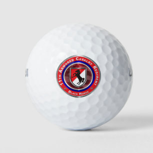 11th Armored Cavalry Regiment “Black Horse” Golf Balls