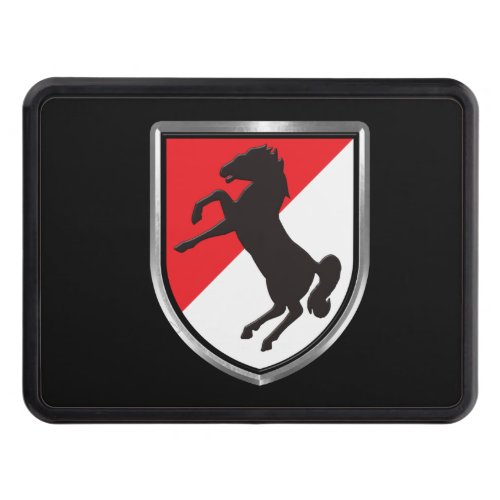 11th Armored Cavalry Regiment Black Horse Hitch Cover