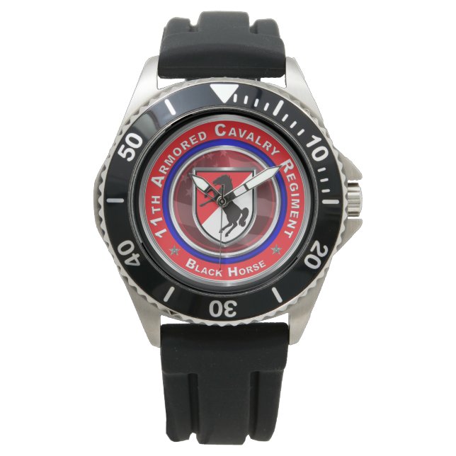 11th Armored Cavalry Regiment “Black Horse”   Watch (Front)