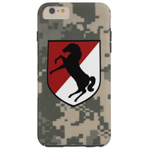 11th Armored Cavalry Regiment _Blackhorse Regiment Tough iPhone 6 Plus Case