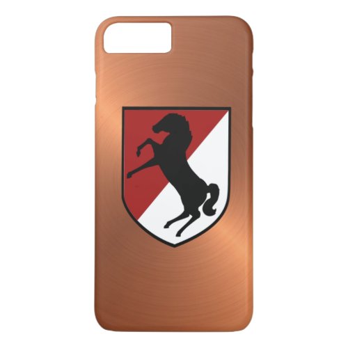 11th Armored Cavalry Regiment _Blackhorse Regiment iPhone 8 Plus7 Plus Case