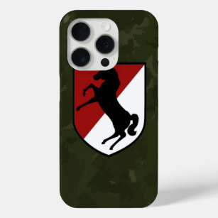 11th Armored Cavalry Regiment -Blackhorse Regiment iPhone 15 Pro Case