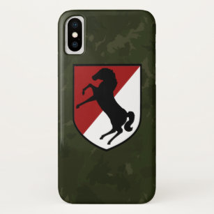 11th Armored Cavalry Regiment -Blackhorse Regiment iPhone XS Case
