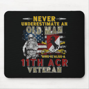 11th Armored Cavalry Regiment Blackhorse Regiment Mouse Pad