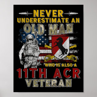 11th Armored Cavalry Regiment Blackhorse Regiment Poster