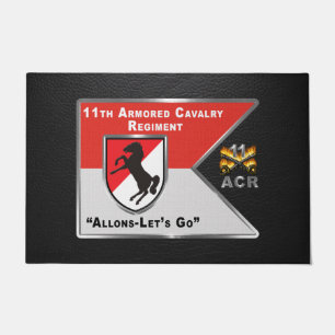 11th Armored Cavalry Regiment Doormat