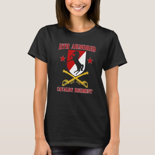 11th Armored Cavalry Regiment  for 11th ACR vets T_Shirt