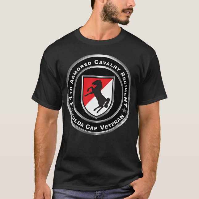 11Th Armored Cavalry Regiment Fulda Gap T-Shirt (Front)