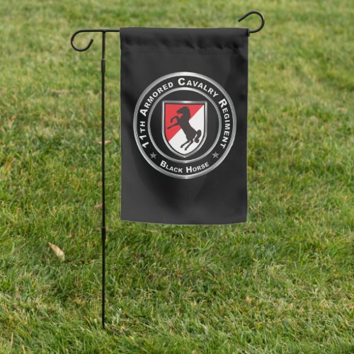 11th Armored Cavalry Regiment  Garden Flag