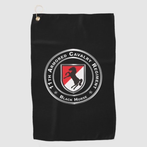 11th Armored Cavalry Regiment  Golf Towel