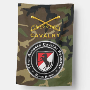 11th Armored Cavalry Regiment House Flag