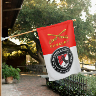 11th Armored Cavalry Regiment House Flag