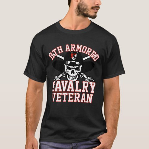 11th Armored Cavalry Regiment Veteran T_Shirt