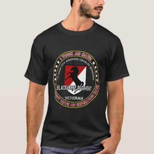 11th Armored Cavalry Regiment Veteran US Army T_Sh T_Shirt