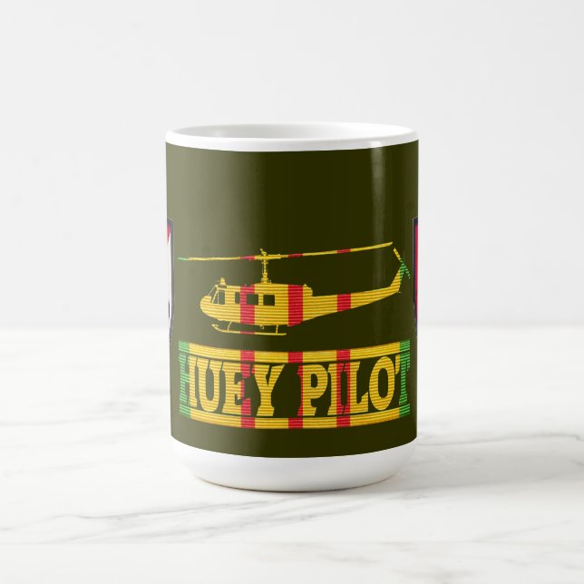 11th Armored Cavalry Regt. UH-1 Huey Pilot Mug (Center)