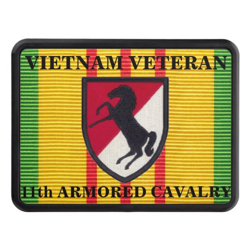 11th Armored Cavalry Regt VSM Ribbon Hitch Cover