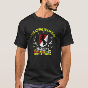 11th Armored Cavalry Vietnam Veteran Patriotic Vet T-Shirt