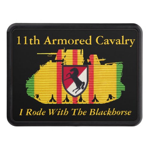 11th Armored Cavalry VSM Track Hitch Cover