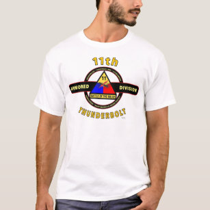 11TH ARMORED DIVISION "THUNDERBOLT" T-Shirt