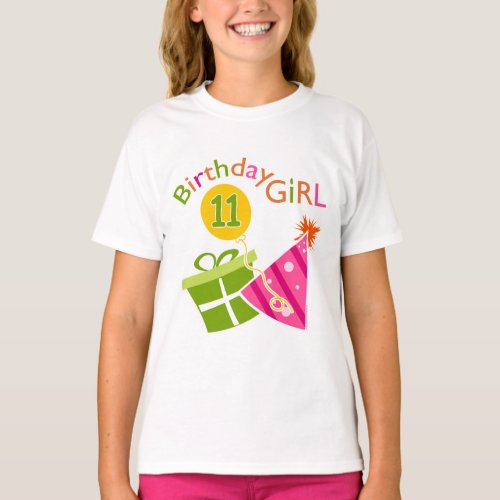 11th Birthday _ Birthday Girl T_Shirt