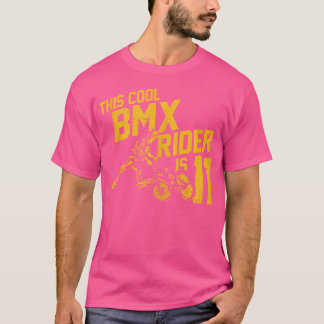 11Th Birthday Boys Bmx Rider Fan T-Shirt