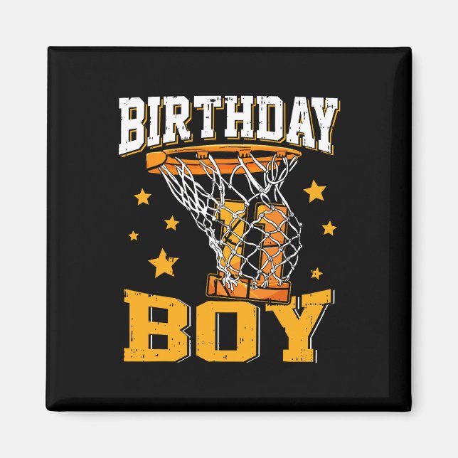 11th Birthday Bysketbyll Boy 11 Year Old Bysketbyl Magnet (Front)
