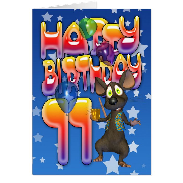 11th Birthday Card, Happy Birthday