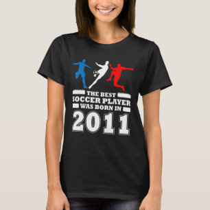 11th birthday football 11 years old soccer player T-Shirt
