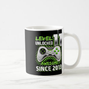 11th Birthday Gamer 11 Year Old Funny Bday Boy Ele Coffee Mug