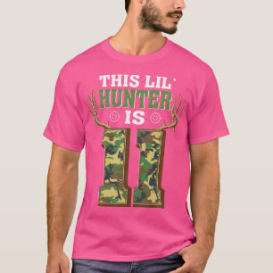 11Th Birthday Hunting Deer 11 Year Old Hunter T-Shirt