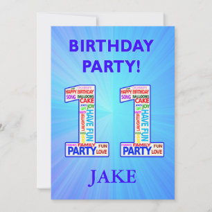 11th Birthday Party Invitation Add a Name
