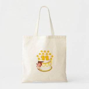 11th Birthday Party Mouse Tote Bag