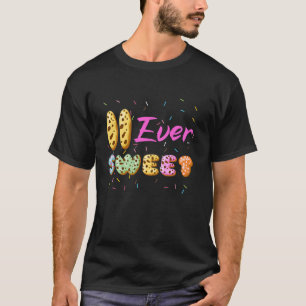 11th Birthday Party Sweet Girl Donut 11 Year Old F T-Shirt