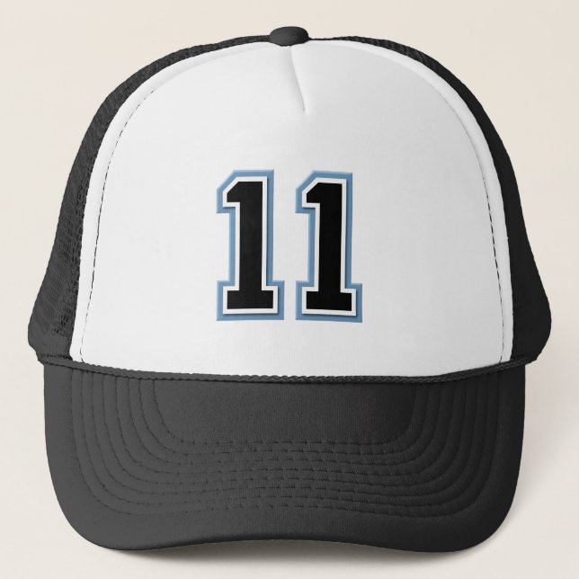 11th Birthday Party Trucker Hat (Front)