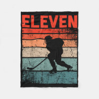 11th Birthday Retro Ice Hockey 11 Years Old Boy Gi