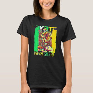 11th Birthday Skateboard Lovers Skater Awesome Sin T-Shirt