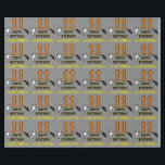 11th Birthday: Spooky Halloween Theme, Custom Name Wrapping Paper<br><div class="desc">This spooky and scary Hallowe'en birthday themed wrapping paper design features a large number "11", along with the message "HAPPY BIRTHDAY, ", and a customizable name. There are also depictions of a ghost and a bat on the front. Wrapping paper like this might be a fun way to wrap gifts...</div>
