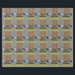 11th Birthday: Spooky Halloween Theme, Custom Name Wrapping Paper<br><div class="desc">This spooky and scary Hallowe'en birthday themed wrapping paper design features a large number "11", along with the message "HAPPY BIRTHDAY, ", and a customizable name. There are also depictions of a ghost and a bat on the front. Wrapping paper like this might be a fun way to wrap gifts...</div>